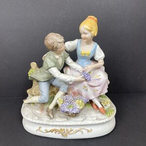 Lenwile Ardalt Porcelain Forbidden Fruit/ Romantic Couple  *Read